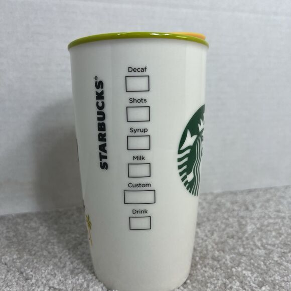 Disney Parks Starbucks Animal Kingdom Ceramic Travel Tumbler 12 oz Mug - Picture 2 of 8